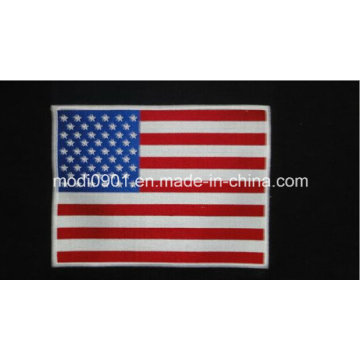 Flag Embroidery Label Cap Logotipo